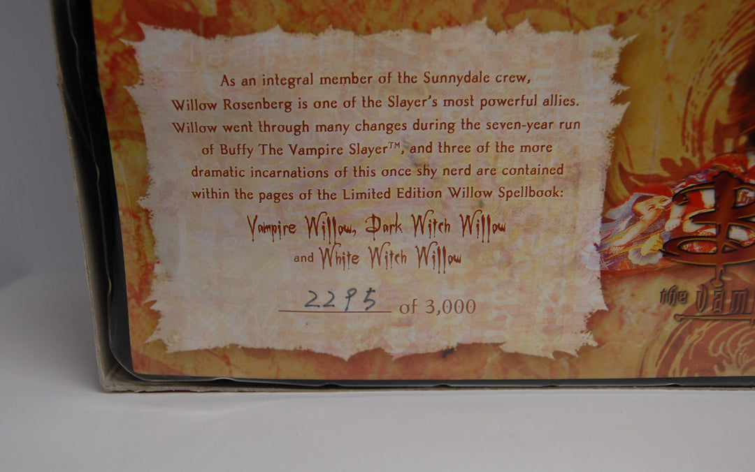 Buffy the Vampire Slayer 2004 Willow's Spellbook - 3pk Figures LE of 3000