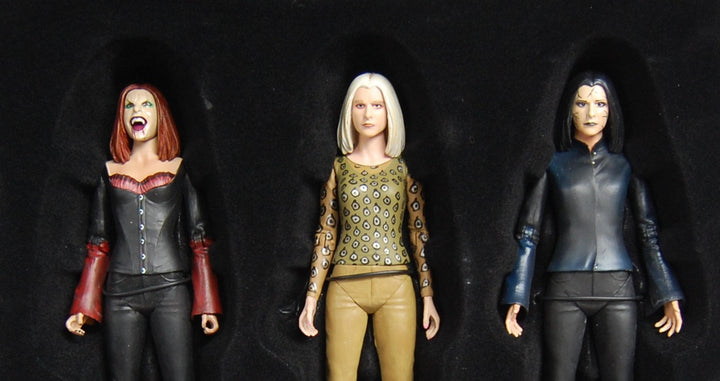 Buffy the Vampire Slayer 2004 Willow's Spellbook - 3pk Figures LE of 3000