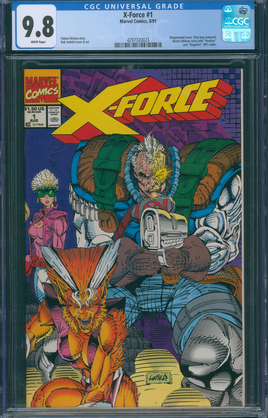 X-Force #1 CGC  9.8