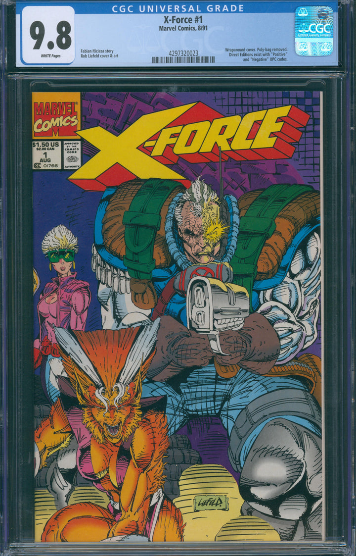 X-Force #1 CGC  9.8