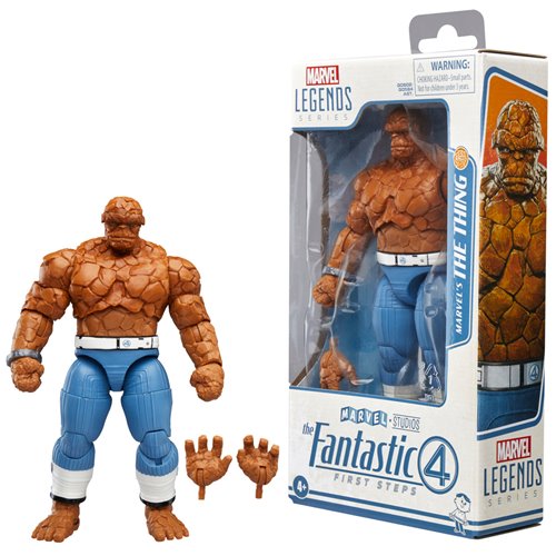 The Fantastic Four: First Steps Marvel Legends Series The Thing 6-Inch Action Figure