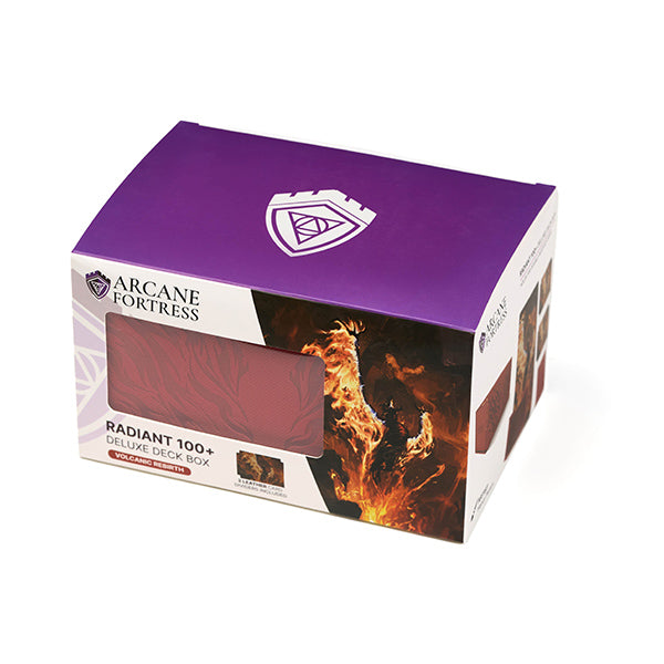 Arcane Fortress: Deck Vault: Radiant 100+ Deluxe - Year of the Dragon - Volcanic Rebirth