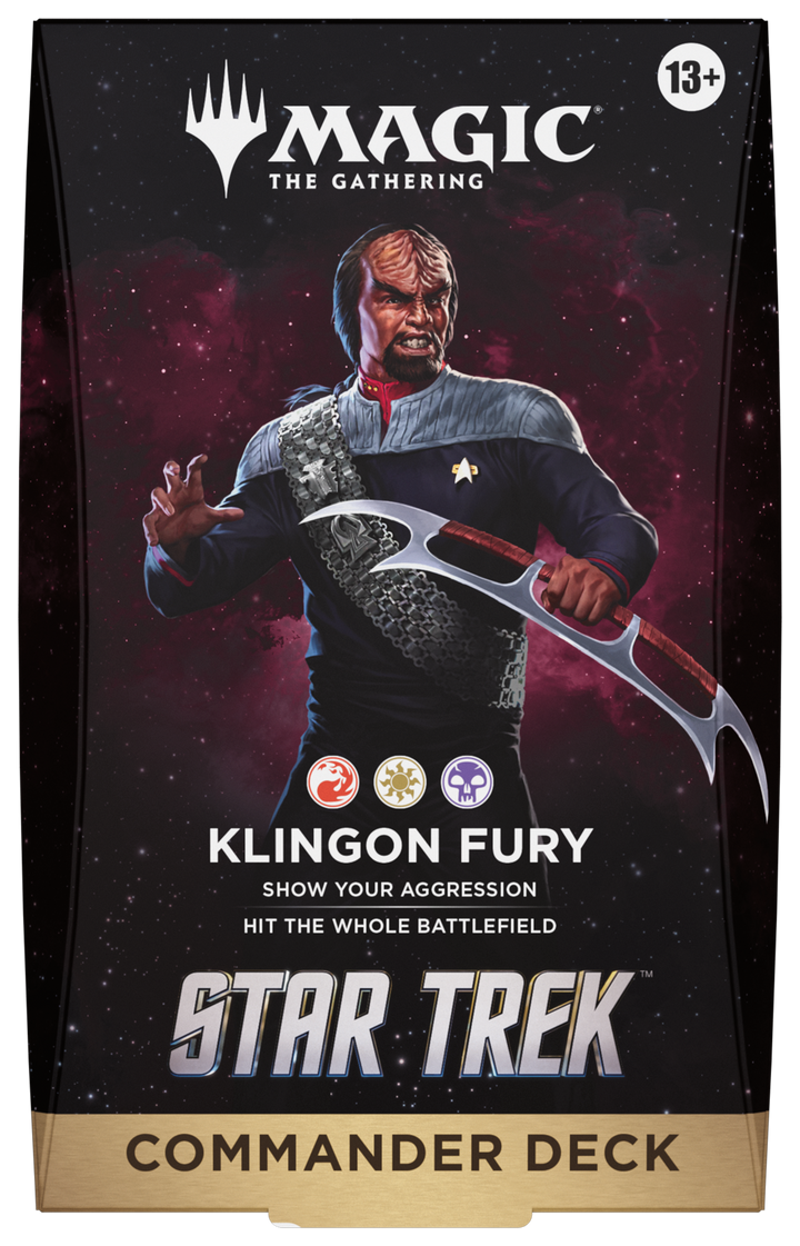 Magic: The Gathering - Star Trek Commander Deck - Klingon Fury