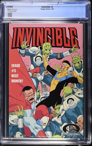 Invincible #2 CGC 9.8