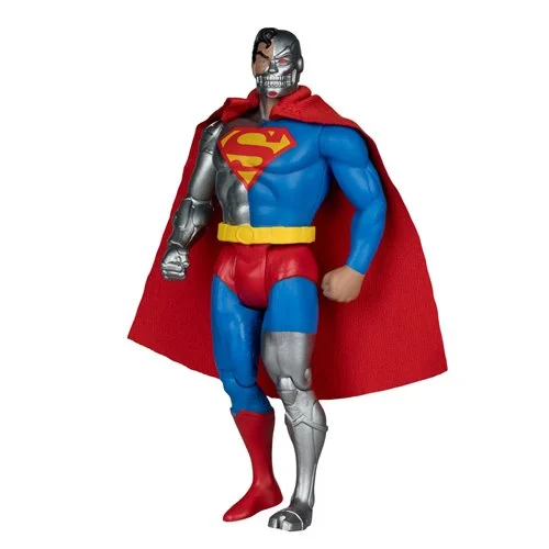 DC Super Powers Wave 13 4 1/2-Inch Scale Cyborg Superman Action Figure