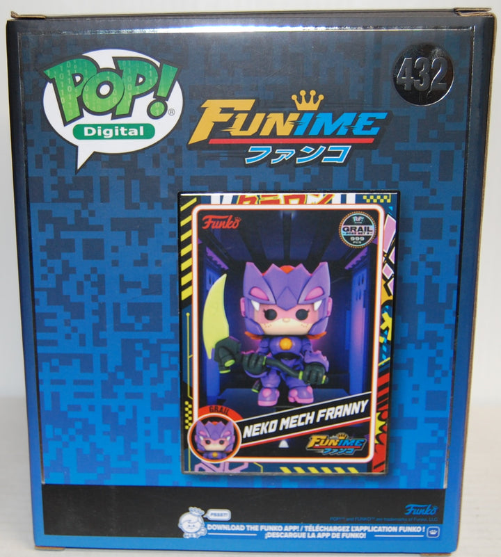 Funko Pop! #432 Digital - Funime Neko Mech Franny 6" Deluxe - Grail LE 476