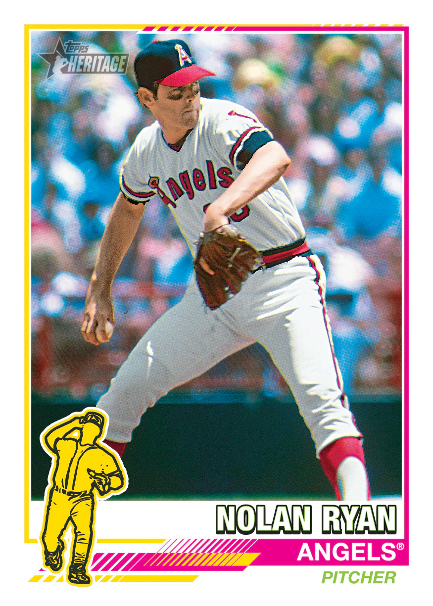 2025 Topps Heritage Baseball Mega Box (17ct)