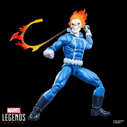 Ghost Rider Marvel Legends Series Johnny Blaze 6-Inch Action Figure with Motorcycle