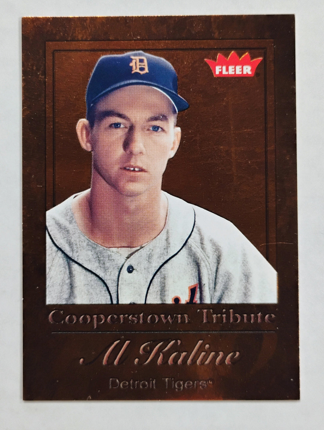 2005 Fleer Baseball Al Kaline #2 Cooperstown Tribute /1980