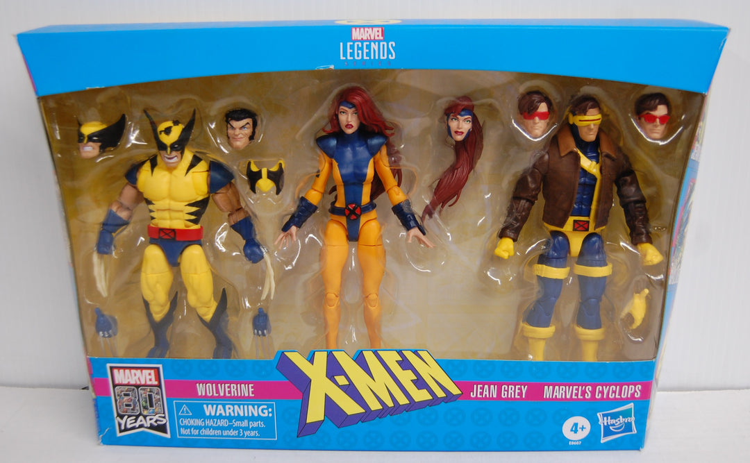 Marvel Legends X-Men 3-Pack: Wolverine, Jean Grey, Marvel's Cyclops  NRFB