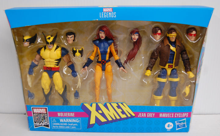 Marvel Legends X-Men 3-Pack: Wolverine, Jean Grey, Marvel's Cyclops  NRFB