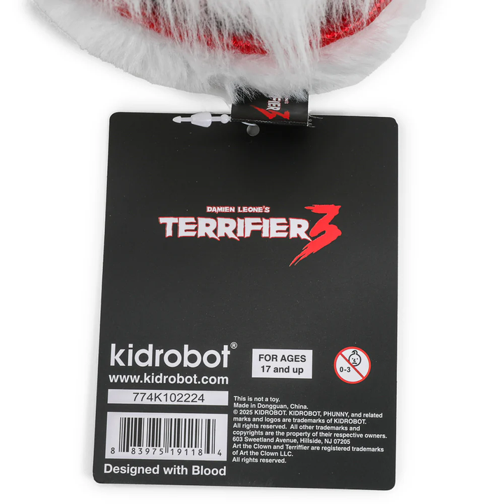 Terrifier - Santa Art The Clown Phunny Plush