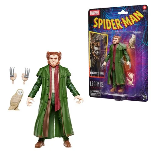 Spider-Man Marvel Legends Retro Cardback Owl 6-Inch Action Figure