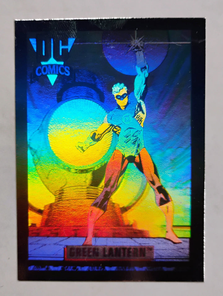 1991 DC Comics Series 1 Green Lantern #NNO Hologram