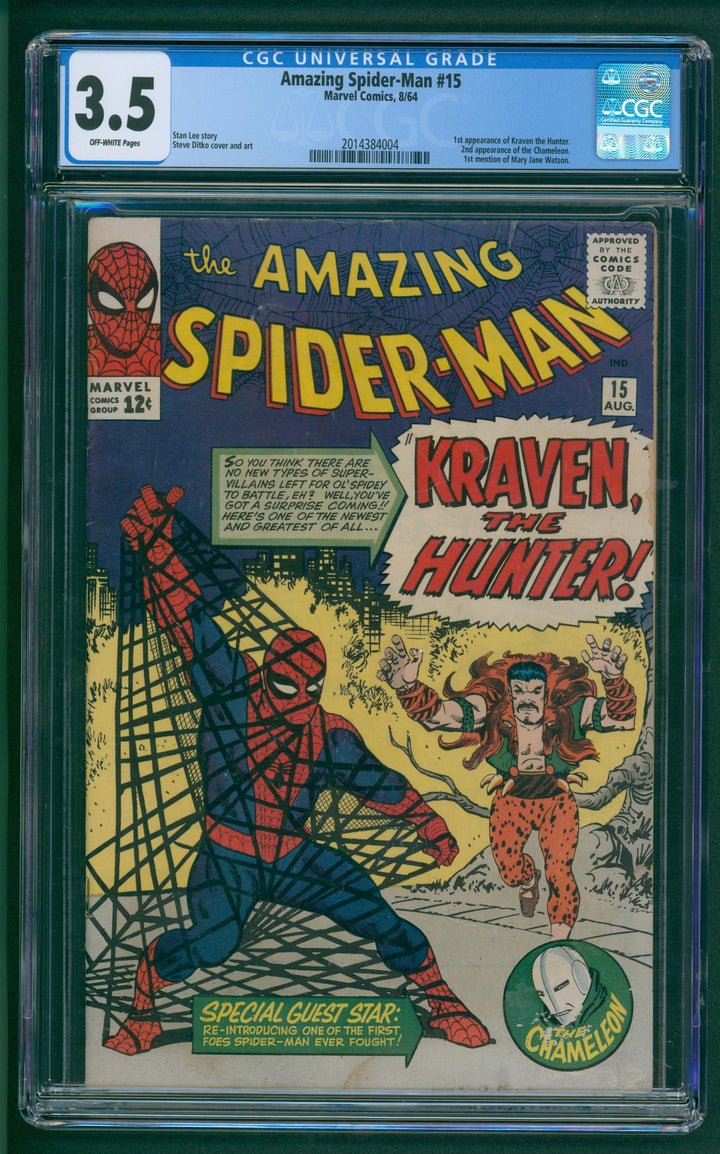 Amazing Spider-Man #15 CGC 3.5
