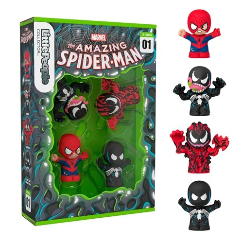 Marvel Spider-Man: Issue 1 Little People Collector Figure Set
