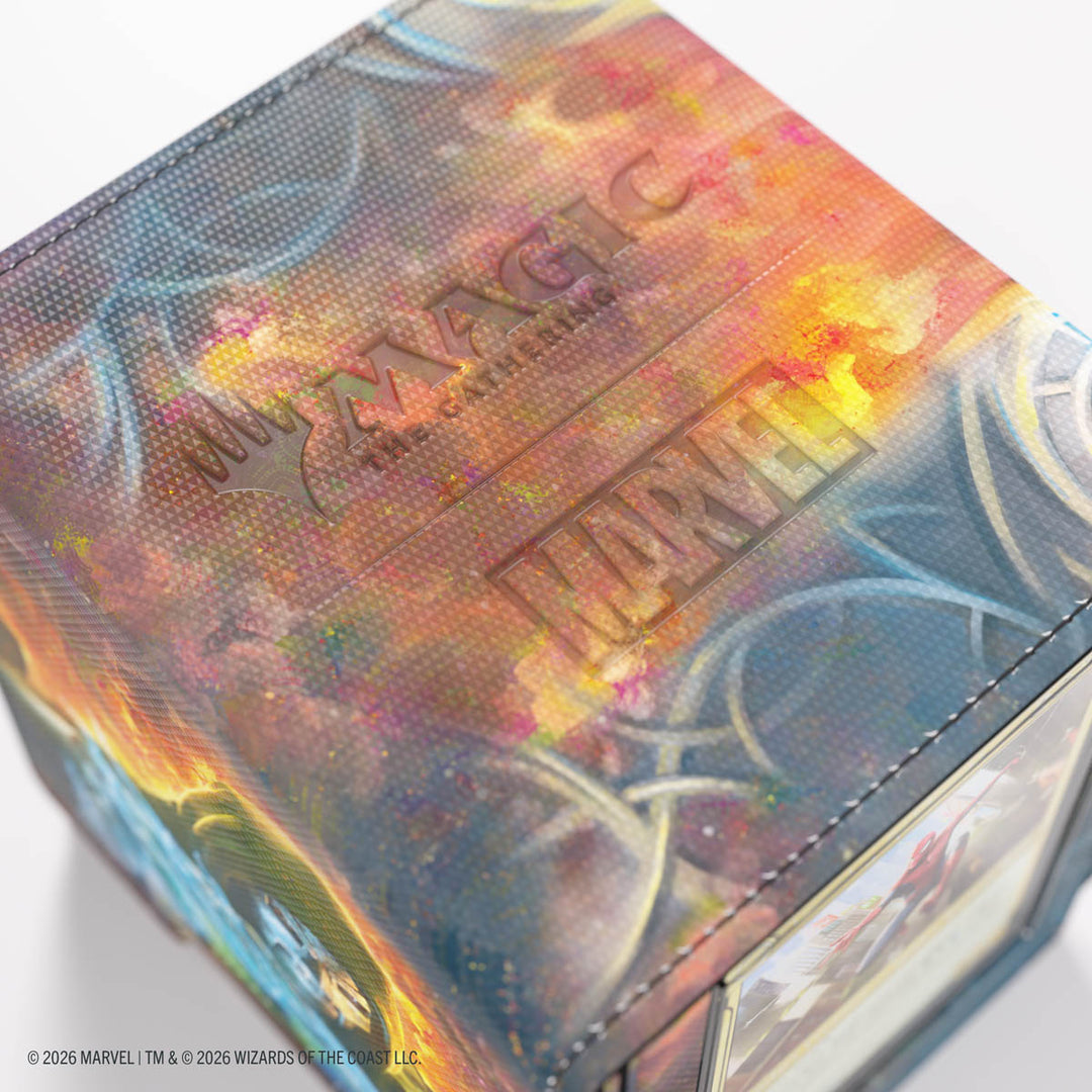 Magic: The Gathering: Marvel Super Heroes: Sidekick Pro 100+ XL Deck Box - Doom Reigns Supreme/Loki Laufeyson