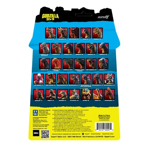 Godzilla 2000 (Charging) 3 3/4-Inch ReAction Figure