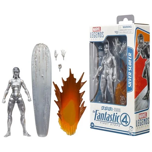 The Fantastic Four: First Steps Marvel Legends Series Silver Surfer 6-Inch Action Figure