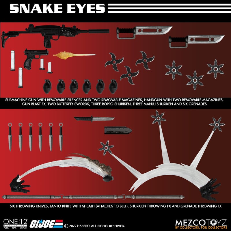 G.I. Joe: Snake Eyes One:12 Collective Deluxe Edition