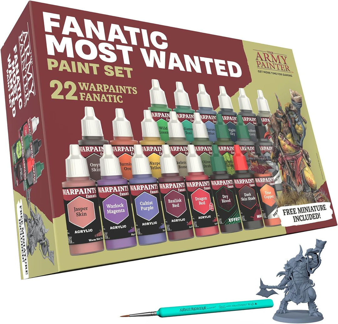 The Army Painter - Warpaints Fanatic: Most Wanted Paint Set