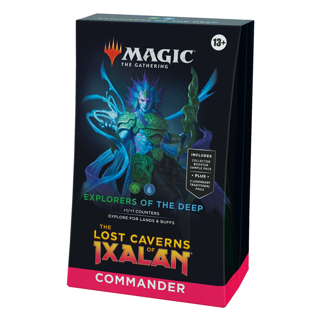 Magic: The Gathering - Lost Caverns of Ixalan Commander Deck - Explorers of the Deep