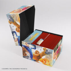 Magic: The Gathering: Marvel Super Heroes: Soft Crate 100+ XL Deck Box - The Fantastic Four/Go Nuts!