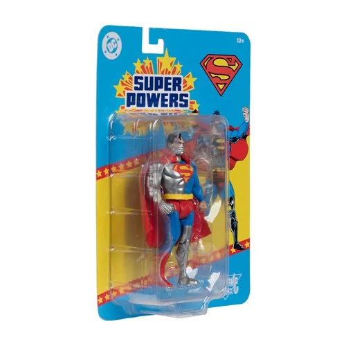 DC Super Powers Wave 13 4 1/2-Inch Scale Cyborg Superman Action Figure