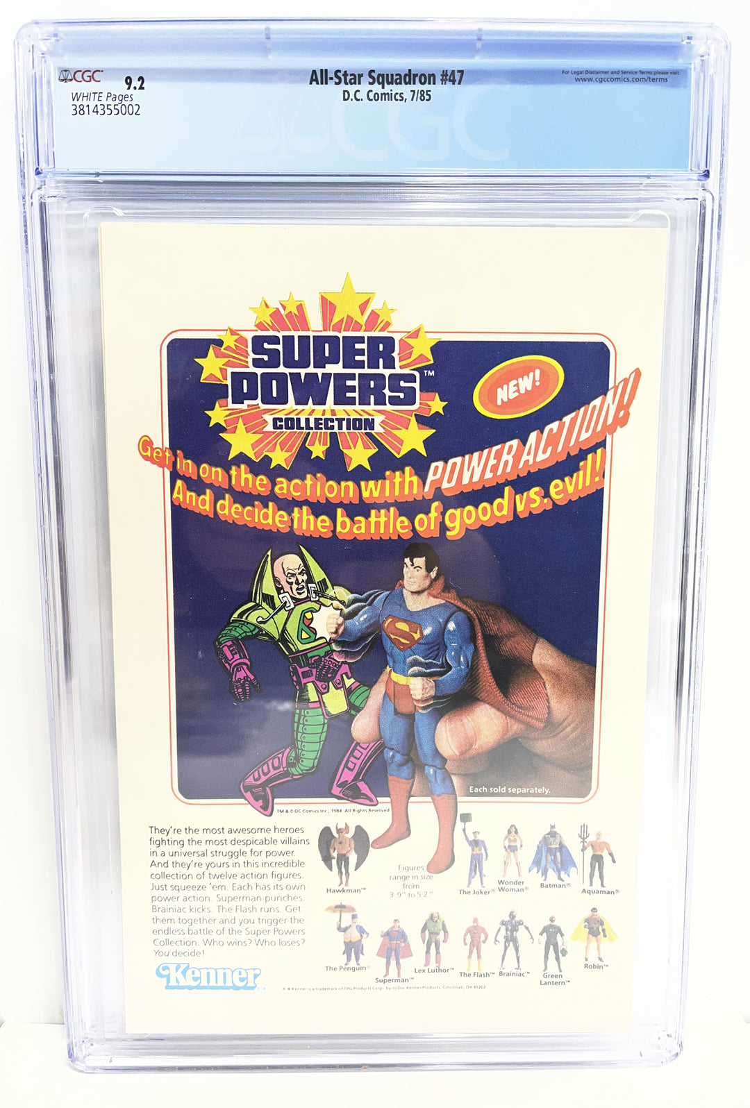 All-Star Squadron #47 CGC 9.2