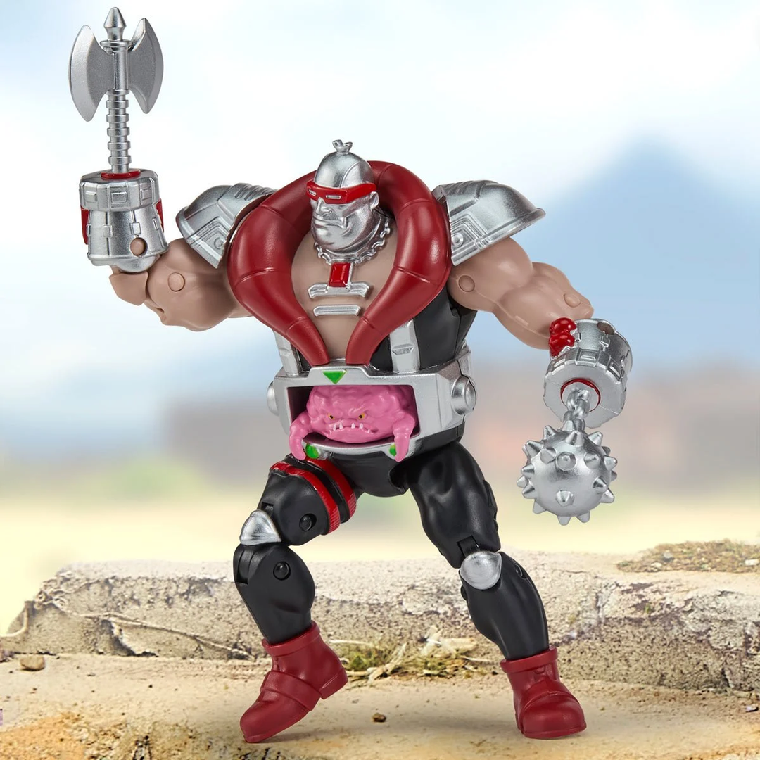 Teenage Mutant Ninja Turtles x G.I. Joe Krang Droid x Destro Action Figure