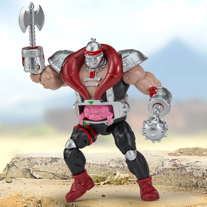 Teenage Mutant Ninja Turtles x G.I. Joe Krang Droid x Destro Action Figure