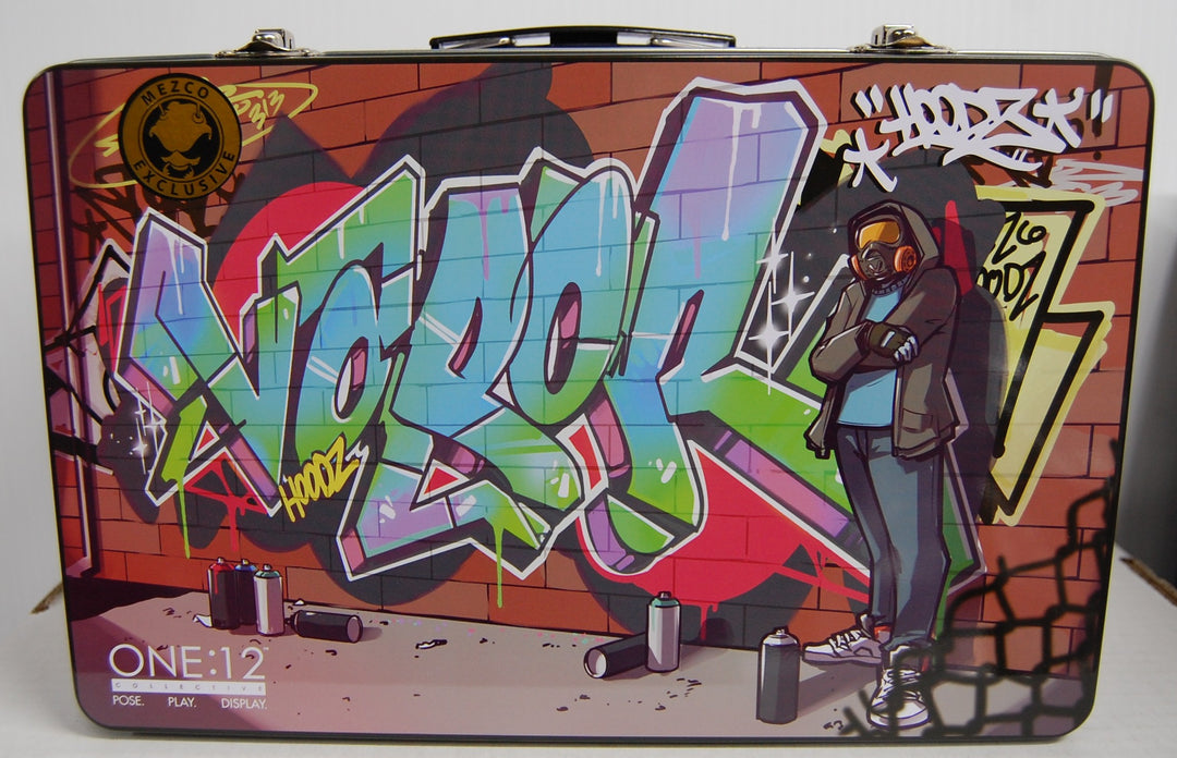 Mezco Exclusive One:12 Collective - Rumble Society Hoodz Vapor Figure Tin 2020
