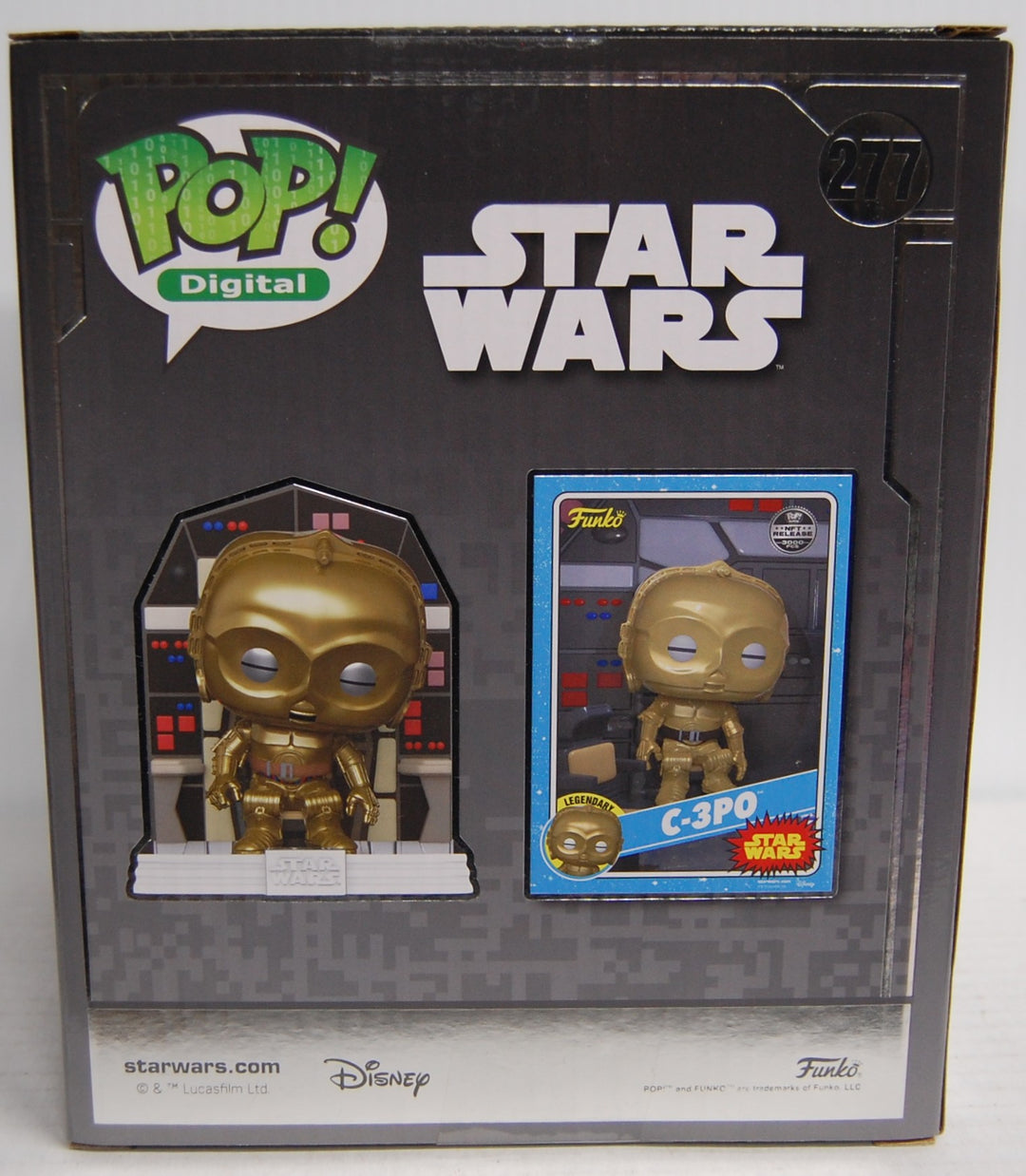 Funko Pop! #277 Digital - Star Wars C-3PO - Deluxe LE 3000