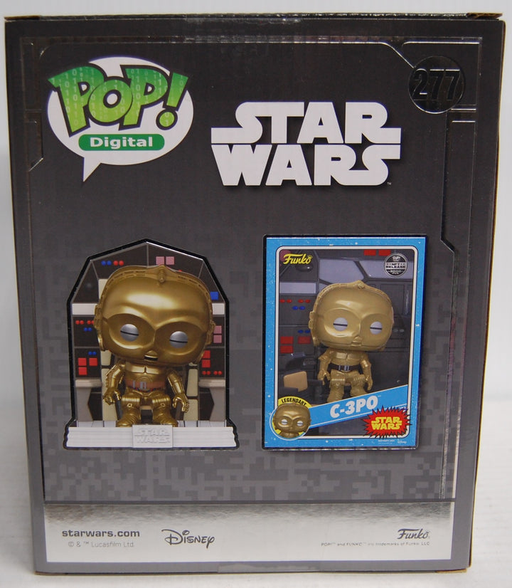 Funko Pop! #277 Digital - Star Wars C-3PO - Deluxe LE 3000