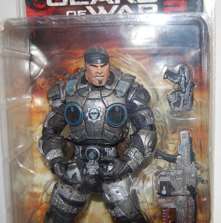 NECA 2009 Player Select - Gears of Wars 2 - Marcus Fenix 7" Figure
