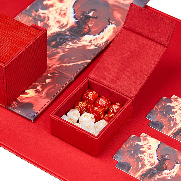 Arcane Fortress: Deck Vault: Radiant 100+ Deluxe - Year of the Dragon - Volcanic Rebirth
