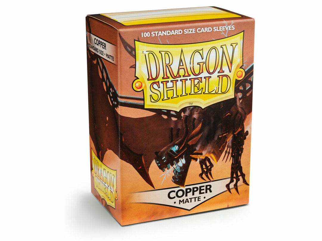 Dragon Shield Card Sleeves - Standard Matte: Copper (100 Ct)