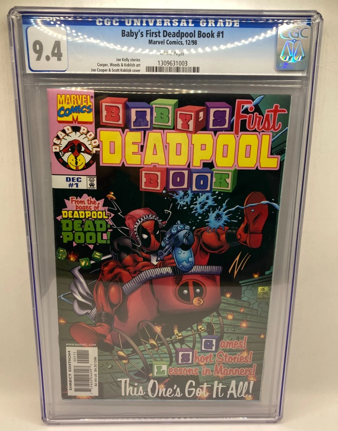 Baby's First Deadpool Book #1 CGC 9.4