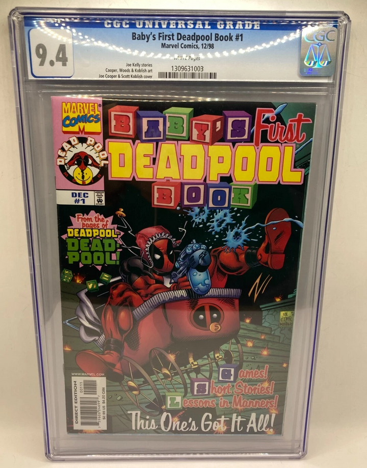 Baby's First Deadpool Book #1 CGC 9.4