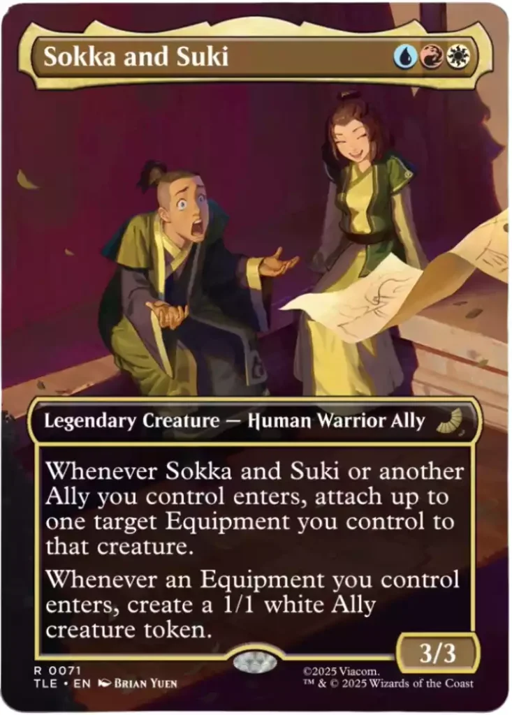 Magic: The Gathering: Avatar: The Last Airbender - Scene Box - Tea Time at the Jasmine Dragon