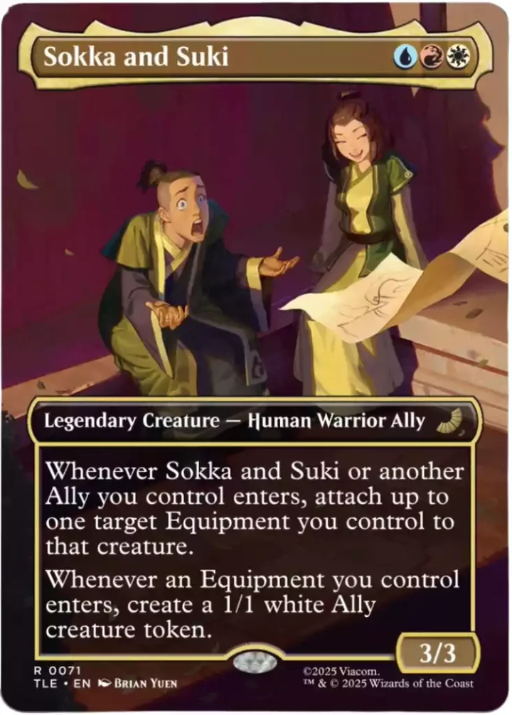 Magic: The Gathering: Avatar: The Last Airbender - Scene Box - Tea Time at the Jasmine Dragon