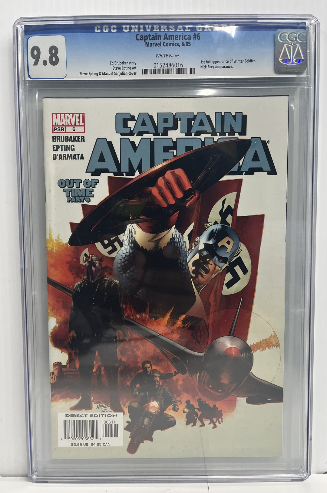Captain America #6 CGC 9.8