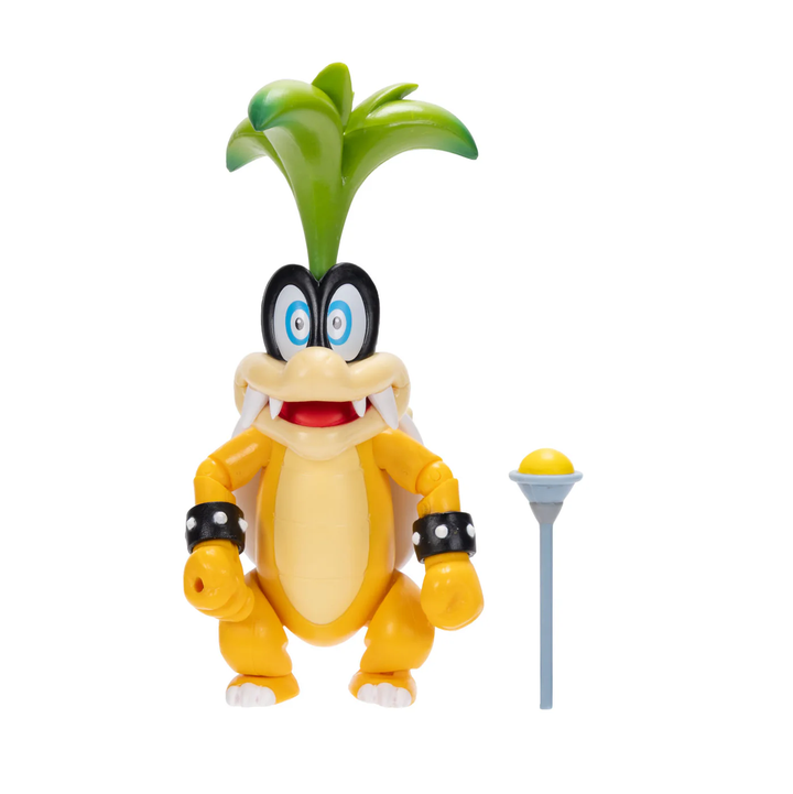 Super Mario Wave 49 Iggy Koopa w/ Wand 4in Figure