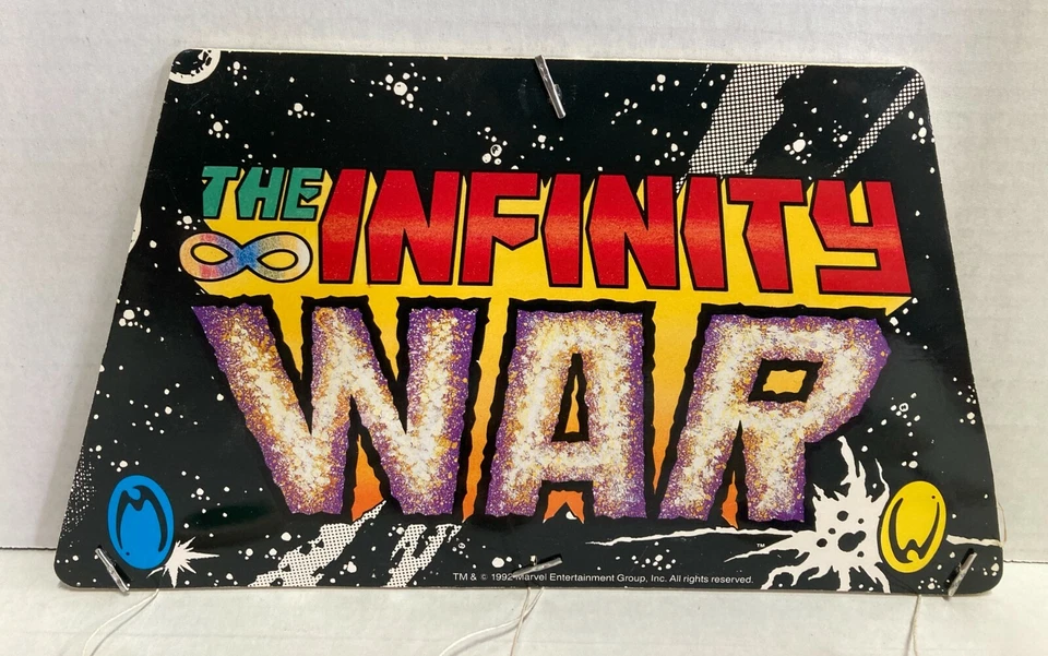 1992 Marvel INFINITY WAR Mobile - Vintage Promotional Piece