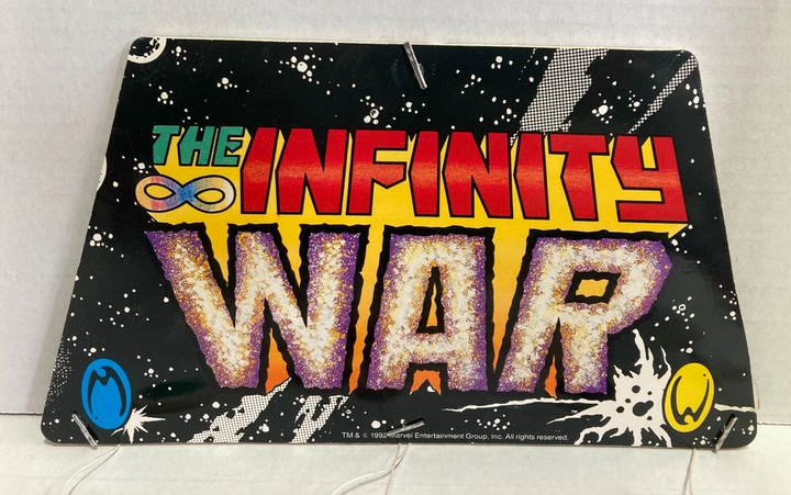 1992 Marvel INFINITY WAR Mobile - Vintage Promotional Piece