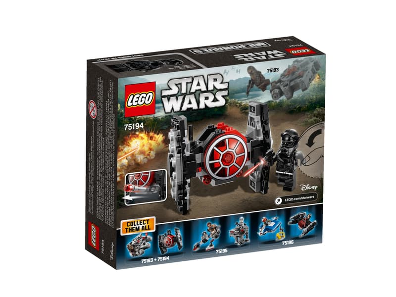 Lego Star Wars 75194 First Order TIE Fighter Microfighter