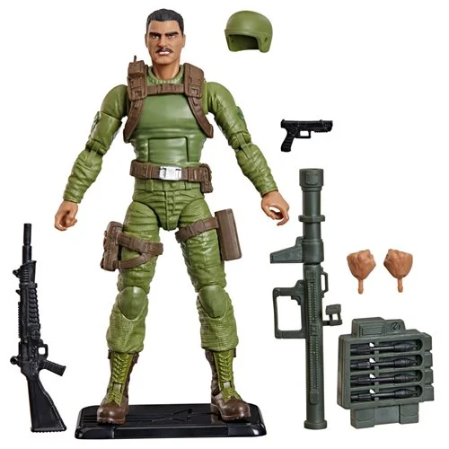 G.I. Joe Classified Series Retro Cardback Rafael Zap Melendez 6-Inch Action Figure