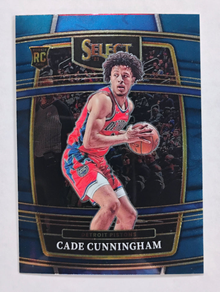 2021-22 Panini Select Cade Cunningham Concourse Rookie Card #11
