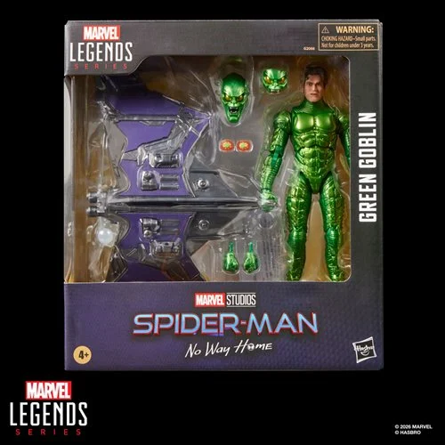Spider-Man: No Way Home Marvel Legends Series Green Goblin Deluxe 6-Inch Action Figure