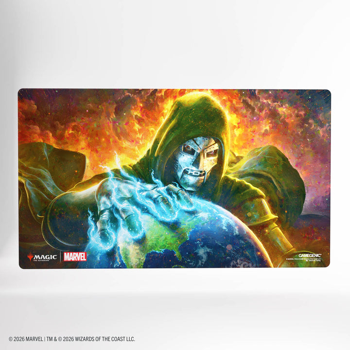 Magic the Gathering: Marvel Super Heroes Shiny Playmat - Doom Reigns Supreme